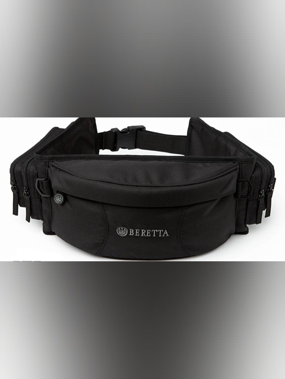 Beretta Black Men’s Belt Bag - Compact Tactical Waist Pistol And Magazine Pouch